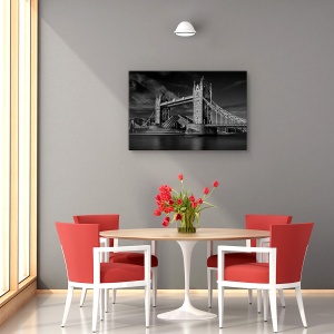 Tablou decorativ canvas Tamisa cu Puntea Angliei 60x90 cm