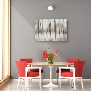 Tablou canvas - Rece, Flori, Iarna, Zapada, 80 x 120 cm - Img 4