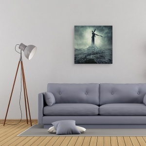 Tablou canvas - Regina Intunericului, Apa, Mare, Ocean, Marina, 90 x 90 cm - Img 2