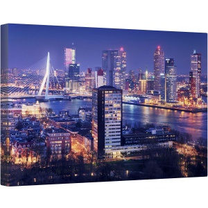 Tablou canvas - Rotterdam, Olanda, Turn, Rotterdam, Oras, Arhitectura, Olanda, 80 x 120 cm
