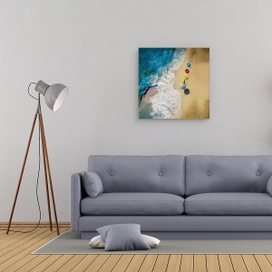 Tablou canvas - Salutare, Vara, Sarbatori, Vacanta, Vara, Statiune, 60 x 60 cm - Img 2