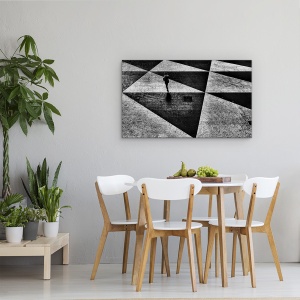 Tablou canvas - Sergelstorg, Suedia, Stockholm, Sergelstorg, Strada, Triunghi, 50 x 80 cm - Img 4