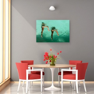 Tablou canvas - Sincronizare, Jakarta, Indonezia, Verde, Picioare, 40 x 60 cm - Img 4