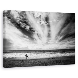 Tablou canvas - Singuratatea Unui Surfer, Tarifa, Spania, 40 x 60 cm