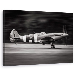Tablou canvas - Spitfire Mk Xix, Militar, Aeronava, Avion, Elice, Elice, 60 x 90 cm