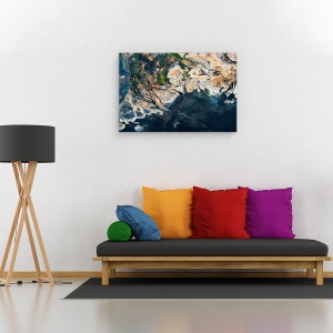 Tablou canvas - Splendida Africa, Kenya, Africa, Flamingo, Elicopter, Aerial, Lac, 40 x 60 cm - Img 2