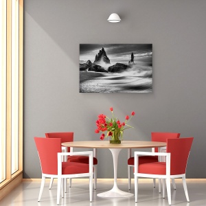 Tablou canvas - Stanci Islandeze, Vik, Mono, 60 x 90 cm - Img 4