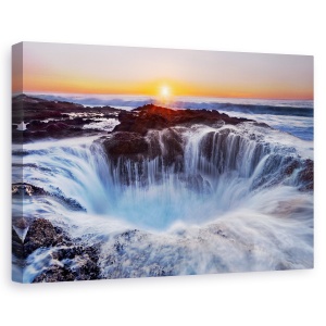 Tablou canvas - Thors, Coasta, Oregon, Apus De Soare, Peisaj Marin, Peisaj, 40 x 60 cm