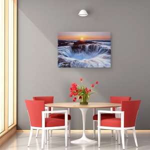 Tablou canvas - Thors, Coasta, Oregon, Apus De Soare, Peisaj Marin, Peisaj, 40 x 60 cm - Img 4