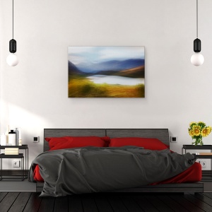 Tablou canvas - Toamna In Jotunheimen Norvegia, Abstract, Toamna, Munti, 60 x 90 cm - Img 3