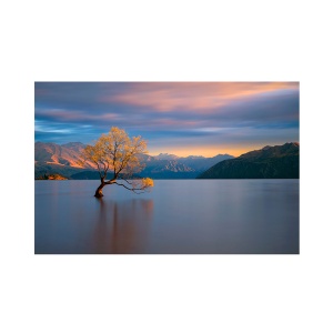 Tablou Canvas - Toamna, Lac, Natura, Peisaj, Apus 60 x 90 cm