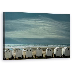 Tablou canvas - Un Loc Linistit Langa Mare, Belgia, Plaja, Marea Nordului, 50 x 80 cm
