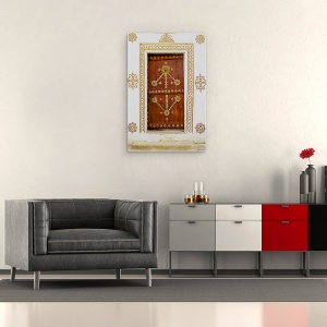 Tablou canvas - Usa Ornata, Maro, Aurit, 60 x 90 cm - Img 2