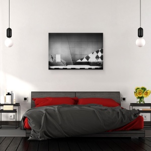 Tablou canvas - Usi, Model, Fata, Persoana, Strada, Dubai, 60 x 90 cm - Img 3