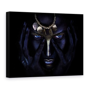Tablou canvas - Vantul Lui Nagual, Intuneric, Punct, Regina, Rege, 75 x 100 cm