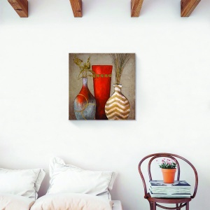 Tablou decorativ vase canvas 60x60 cm