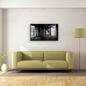 Tablou canvas - Vika, Pisica, Animal, Pet, Fereastra, 50 x 80 cm - Img 2