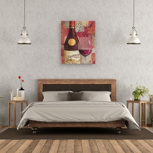 Tablou canvas - Vin abstract I, 40 x 50 cm - Img 2