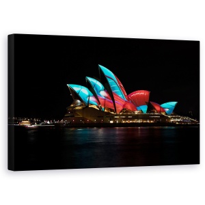 Tablou canvas - Vivid, Sydney, Australia, Intuneric, Punct, 50 x 80 cm