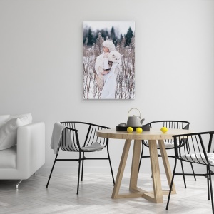 Tablou canvas - Vulpe De Zapada, Animale, Imbratisare, 40 x 60 cm - Img 4