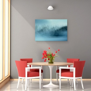 Tablou canvas - Wintersaga, Abstract, Copaci, Padure, Iarna, Zapada, 40 x 60 cm - Img 4
