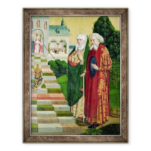 Tablou inramat - Absolon Stumme - Prezentarea Fecioarei, de la altarul Dome, 60 x 80 cm