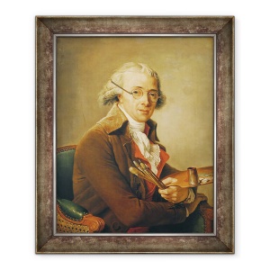 Tablou inramat - Adelaide Labille-Guiard - Portretul lui Francois-Andre Vincent 1746-1816, 50 x 60 cm