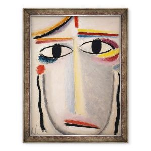 Tablou inramat - Alexej von Jawlensky - Cap Femeie, 70 x 90 cm