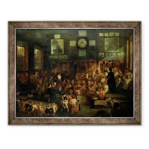 Tablou inramat - Alfred H. Green - Ann Street School, Birmingham, 70 x 90 cm