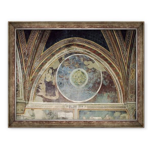Tablou inramat - also Manfredi de Battilori Bartolo di Fredi - Crearea lumii, 60 x 80 cm