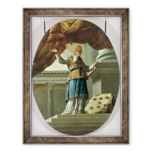 Tablou inramat - Ambroise Crozat - Viziunea lui Zaharia, 60 x 80 cm
