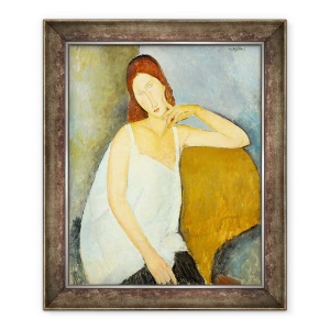 Tablou inramat - Amedeo Modigliani - Jeanne Hébuterne 1898–1920, 50 x 60 cm