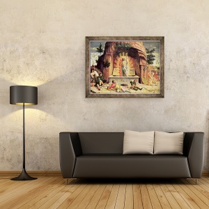 Tablou inramat - Andrea Mantegna - Invierea I, 70 x 90 cm - Img 2