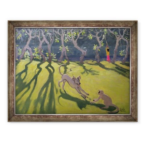 Tablou inramat - Andrew Macara - Caine si Maimuta, Sri Lanka, 60 x 80 cm