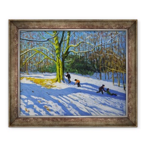 Tablou inramat - Andrew Macara - Detaliu al Top of Allestree Park,2014, 50 x 60 cm