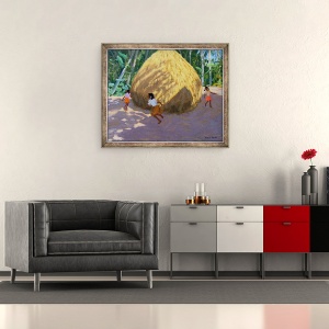 Tablou inramat - Andrew Macara - Haystack, 50 x 60 cm - Img 2
