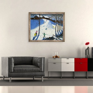 Tablou inramat - Andrew Macara - Podul pietonal, 50 x 60 cm - Img 2
