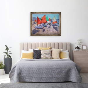Tablou inramat - Andrew Macara - Sails Rosii, Royan, 60 x 80 cm - Img 3