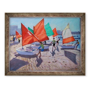 Tablou inramat - Andrew Macara - Sails Rosii, Royan, 70 x 90 cm