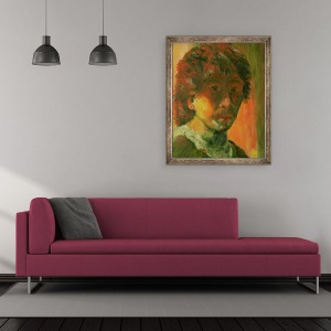 Tablou inramat - Annick Gaillard - Rembrandt, 50 x 60 cm - Img 2