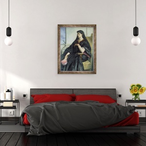Tablou inramat - Anselm Feuerbach - Bianca Capello, 60 x 80 cm - Img 3