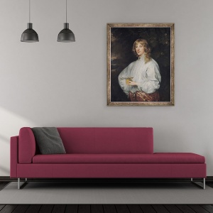Tablou inramat - Anthony van Dyck - James Stuart 1612-55 Duce de Richmond si Lennox, 70 x 85 cm - Img 2