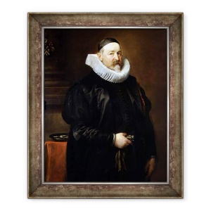 Tablou inramat - Anthony van Dyck - Portret De Adriaen Stevens, 50 x 60 cm