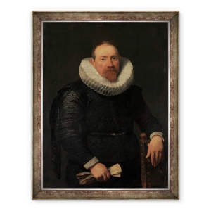 Tablou inramat - Anthony van Dyck - Portret De Barbat, 60 x 80 cm