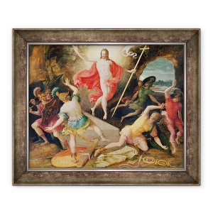 Tablou inramat - Antoine Caron - invierea lui Hristos, 70 x 85 cm