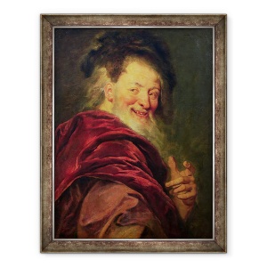 Tablou inramat - Antoine Coypel - Democrit c.460-c.370 i.Hr. 1692, 70 x 90 cm