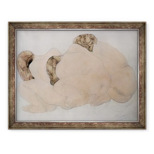 Tablou inramat - Auguste Rodin - Trei Bolovani, 60 x 80 cm
