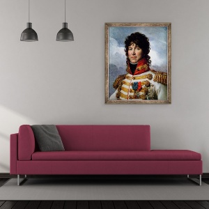 Tablou inramat - Baron Gerard, Francois Pascal Simon - Joachim Murat 1767-1815, 50 x 60 cm - Img 2