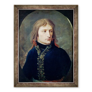 Tablou inramat - Baron Louis Albert Bacler d'Albe - Napoleon Bonaparte 1769-1821 ca general-sef al armatei italiene, 70 x 90 cm