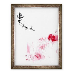 Tablou inramat - Bella Larsson - Lichen {Fay-erie praf}, 70 x 90 cm